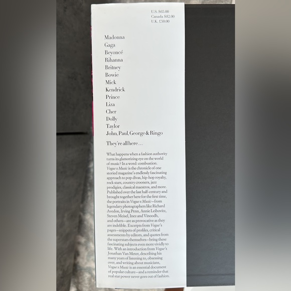 VOGUE x MUSIC Coffee Table Book - Picture 10 of 10